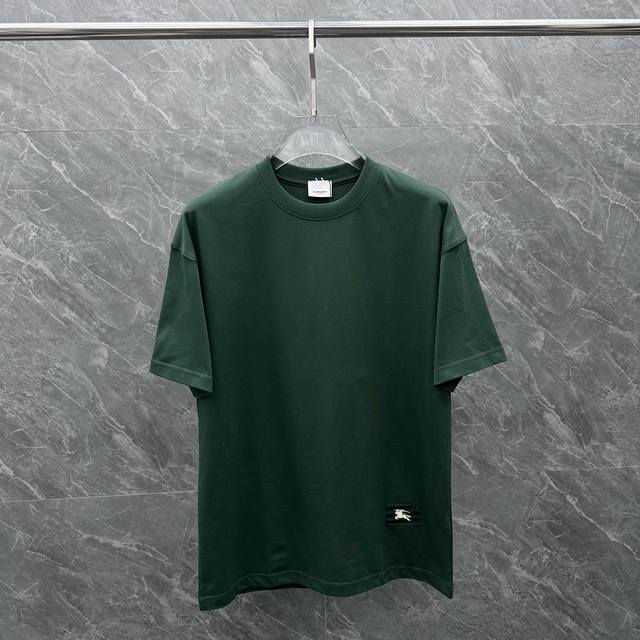 set. | Burberry new patch short sleeves Color: Beige, apricot, dark green, black