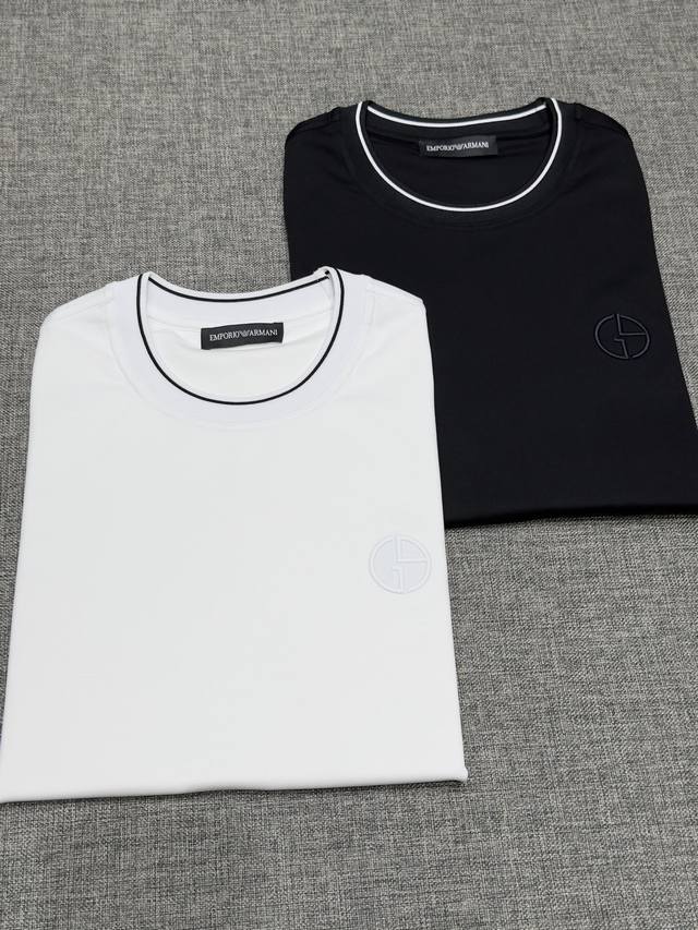 New Ag Family men's high-end fashion round-neck short-sleeved T-shirt, sourced f