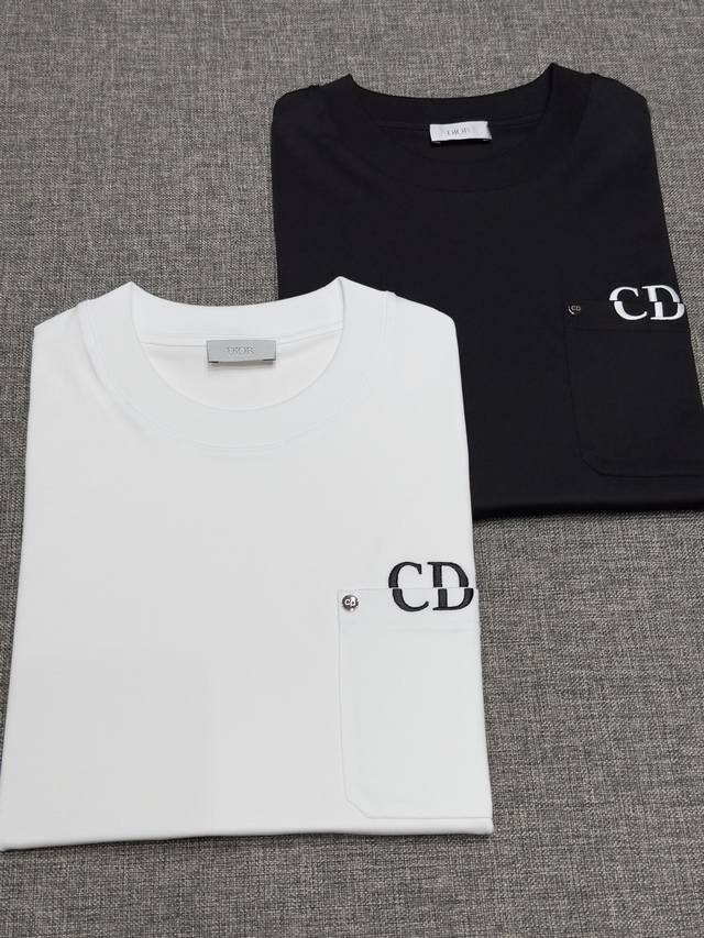 New Cd family men's fashion style pure cotton round neck short-sleeved T-shirt,