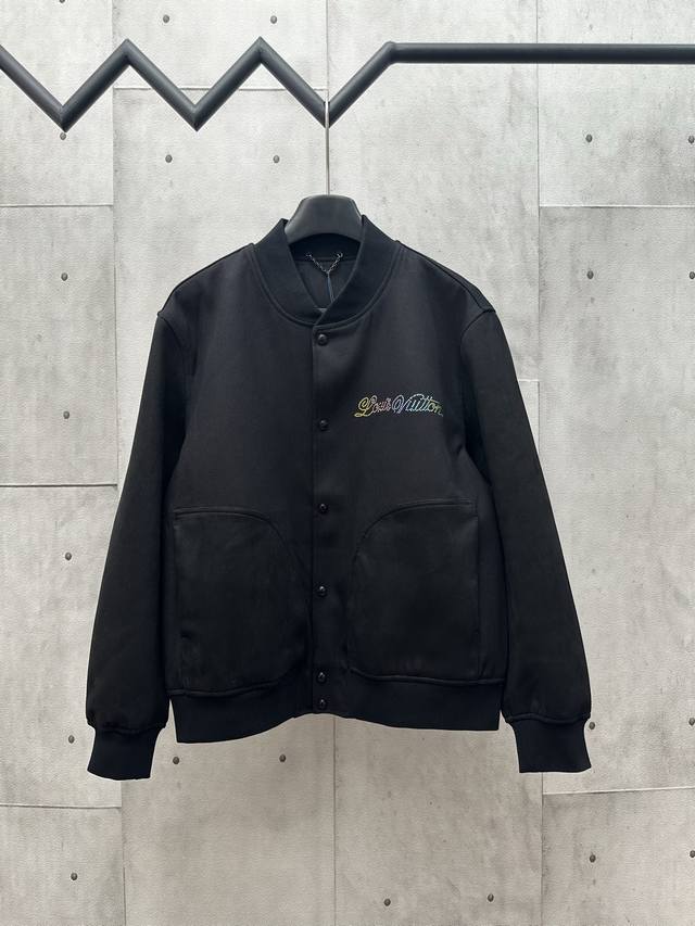 D Lv Louis Vuitton sheep wool colored diamond embroidered jacket Yb purchased an