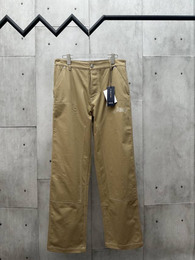 D Dior 25Ss new brown cotton shorts, from the Dior And Lewis Hamilton limited se