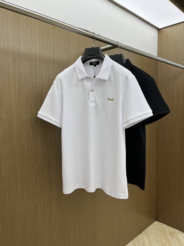 New Fd 2550 Spring/Summer Men's Short-Sleeved Polo Shirt, featuring the brand's