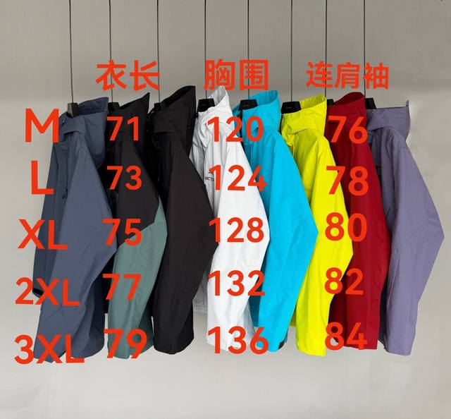 Arc'Teryx | Alpha Sv 7th generation hardshell jacket process description: Made o