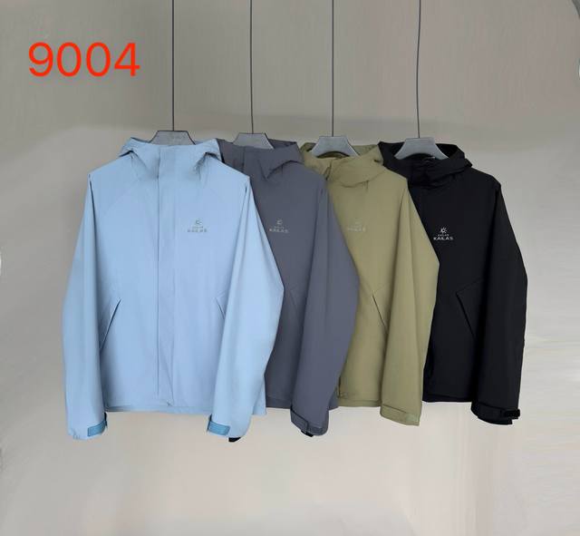 Kailas Softshell Jacket Process Description: Made of Gore-Tex 70D plain weave ma