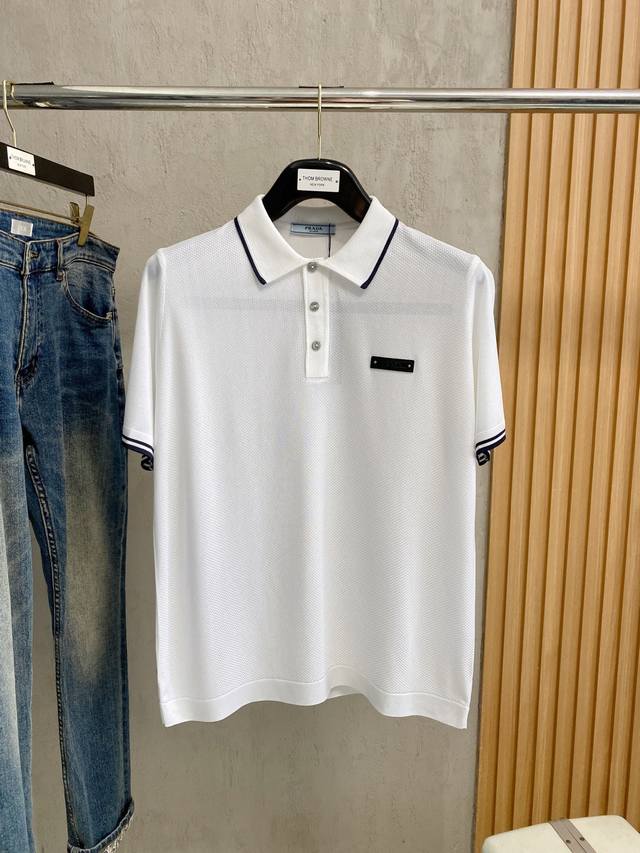 Pula'' 2025 Spring and Summer new men's lapel Polo shirt short sleeve series shi
