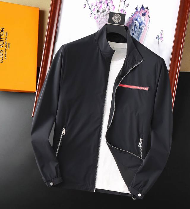 Moncler's new men's jacket for spring 2025, featuring three original labels and