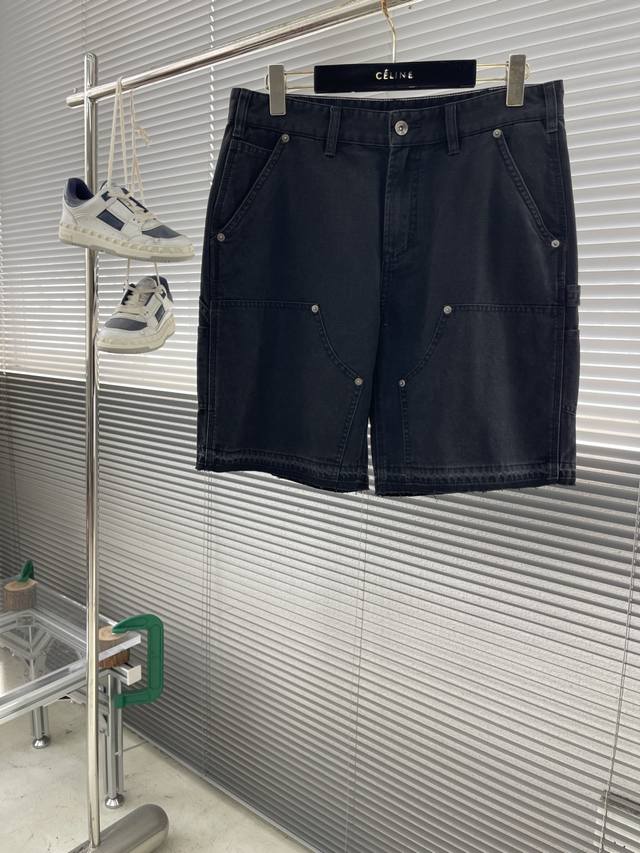 Mm6 Margiela very handsome denim shorts workwear design classic shorts. Foreign