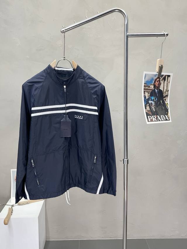 a Prada exclusive, new, original men's casual spring/summer jacket with sun prot