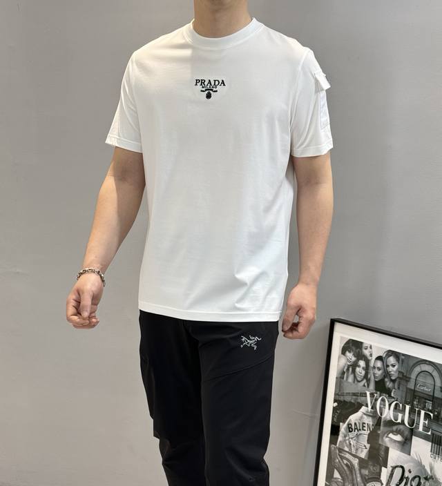 Special P10 White: Available in sizes S-4Xl ~ Prada's new Spring/Summer 25S T-sh