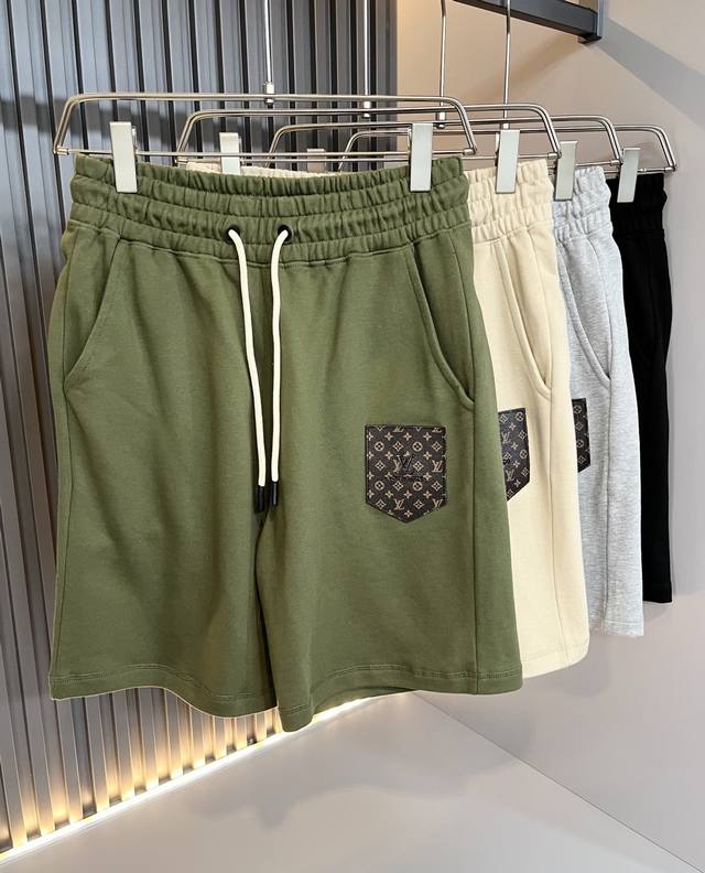 Louis Vuit*On's Spring/Summer 2025 unisex logo casual shorts. The new 2025 Sprin