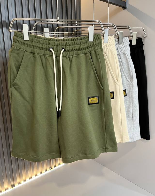 Louis Vuit*On 2025 Spring/Summer Unisex Logo Shorts. The new 2025 Spring/Summer