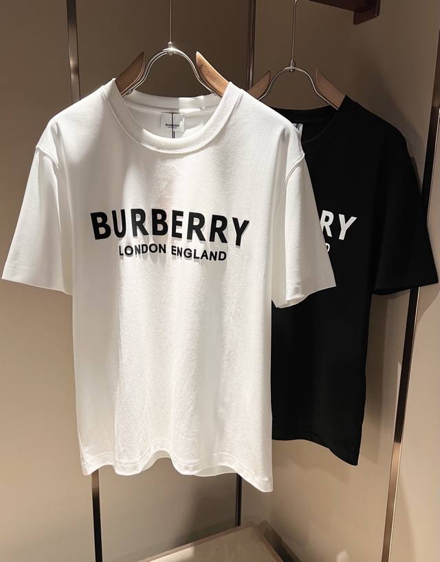 Burber*Y Bar*Li's 2025 spring and summer new unisex short-sleeved T-shirts are c