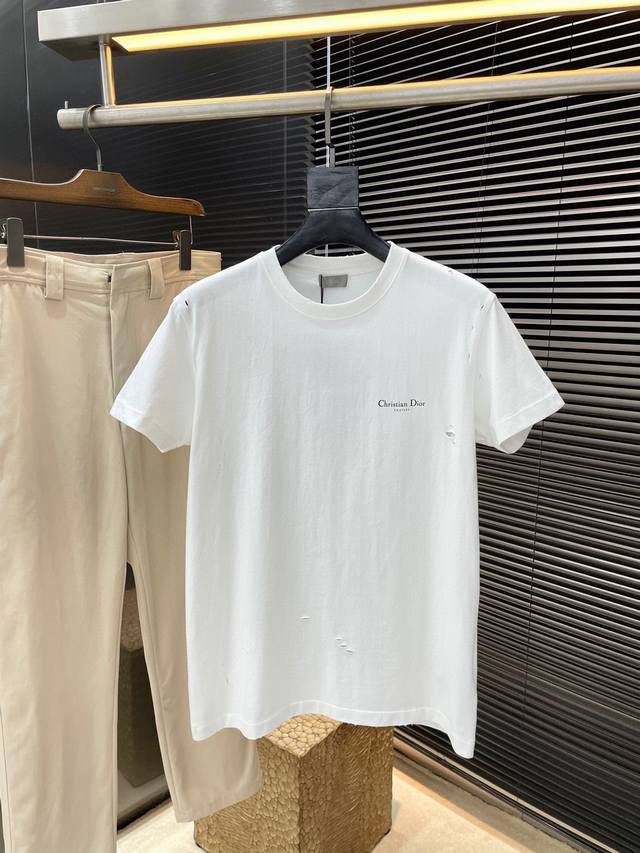 Dior - Dior Collection Vip Haute Couture Spring/Summer 2025 new loose-fit T-shir