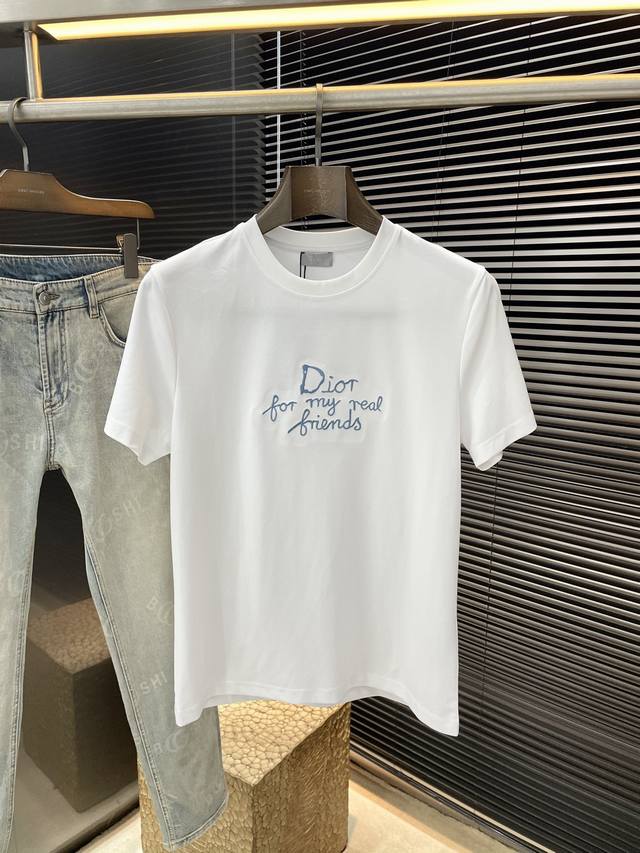 Dior - Dior series Vip high-end customization 2025 new short-sleeved versatile s
