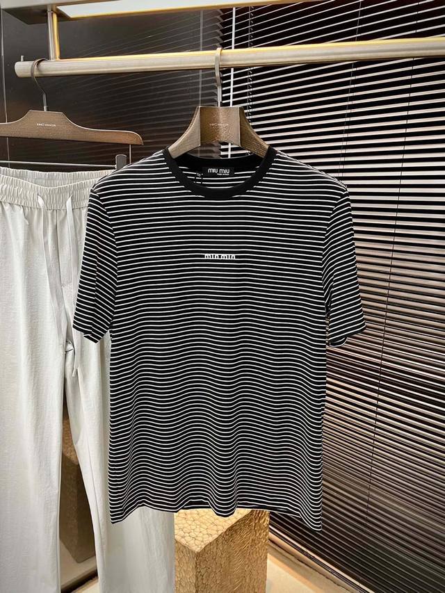 Miu Miu Vip Haute Couture 2025 Spring/Summer new short-sleeved versatile style f