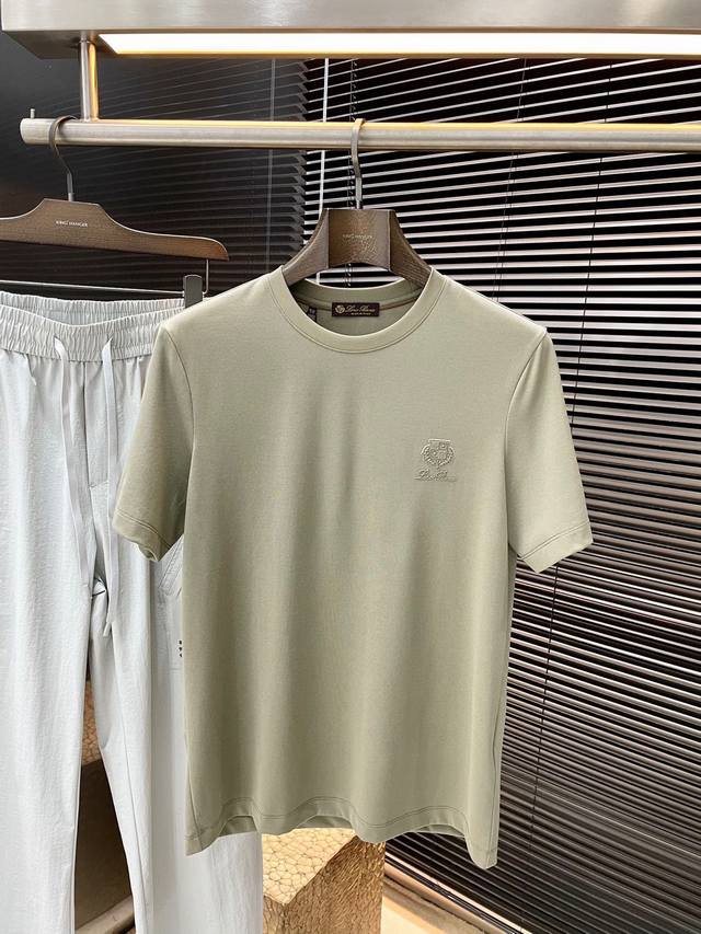 Loro Piana VIP Haute Couture 2025 Spring/Summer new short-sleeved versatile styl
