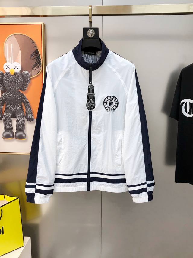 Chrome Hearts 2025 Spring and Summer new original men's thin windbreaker jacket