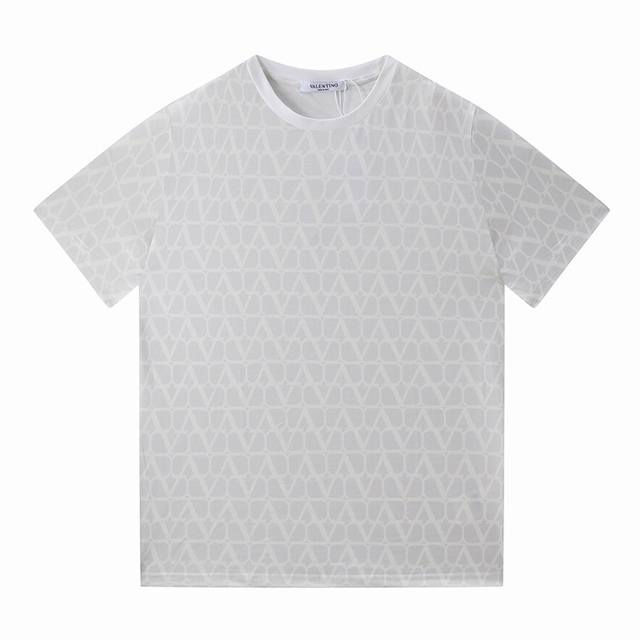 Wf08 High-quality craftsmanship Vale*Tino monogram V-shaped large-area printed s