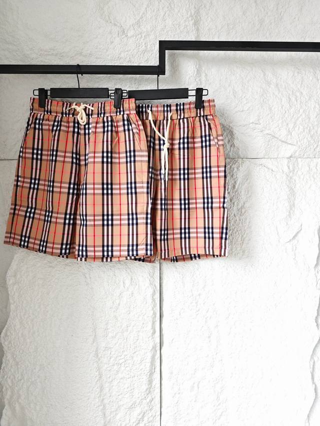Top version Burberry Bbr 25Ss new classic plaid light plaid retro casual couple