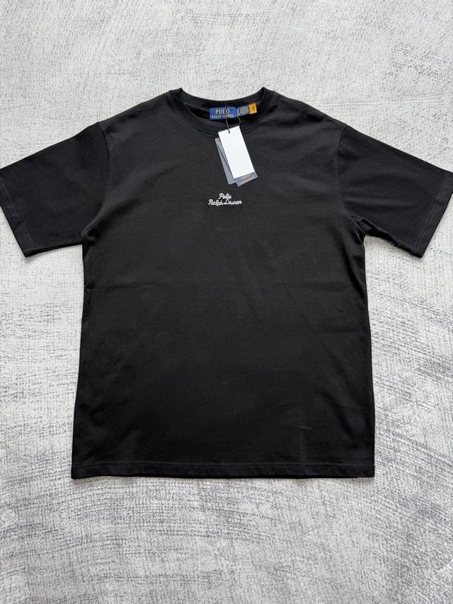 Ralph Lauren Men's Letter Embroidered Short-Sleeved Sports T-Shirt. A comfortabl