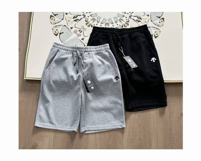 Descente summer men's shorts men's 2025 summer loose casual sports pants quick-d
