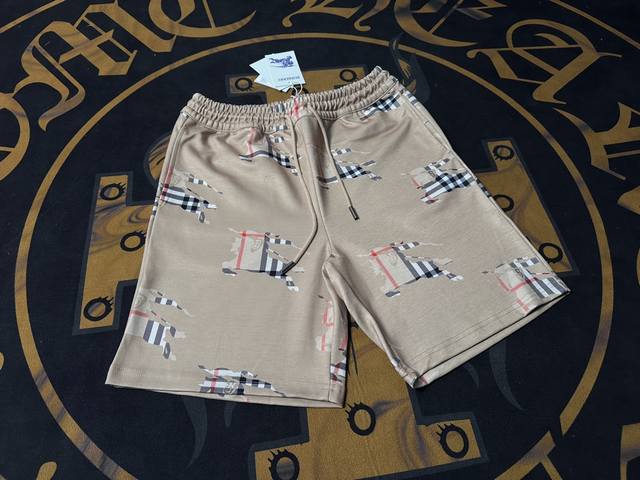 Burberry 2025 Spring/Summer new casual shorts, high-end version, 100% authentic