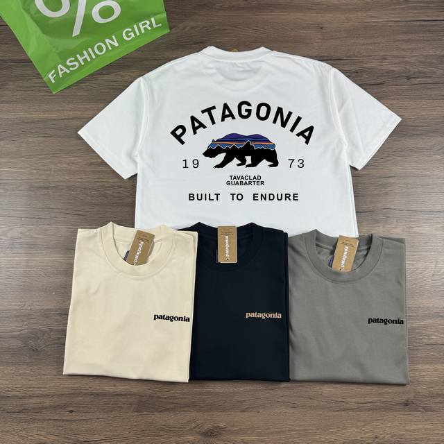 Patagonia's new couple's short-sleeved T-shirt is a hot-selling top-selling item