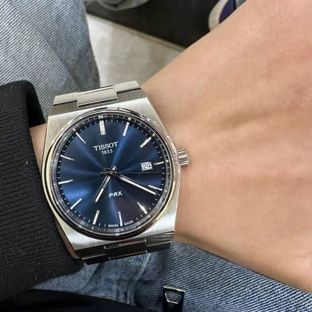 Tissot Prx Super Player watch T137.410.11.031 Retro-chic business quartz watch f