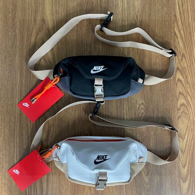 Nike folding buckle color matching bag multifunctional sports and leisure waist