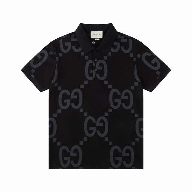 Gucc1 Official Replica! High-end Original! New Spring/Summer 2025 Short-Sleeved
