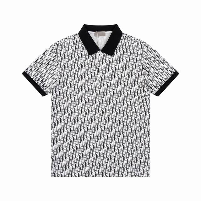 Dior official replica! High-end original! New Spring/Summer 2025 short-sleeved l