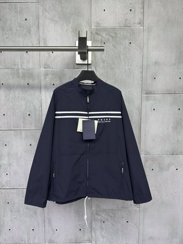 Prada 25 new letter logo hooded sun protection jacket customized with YB importe