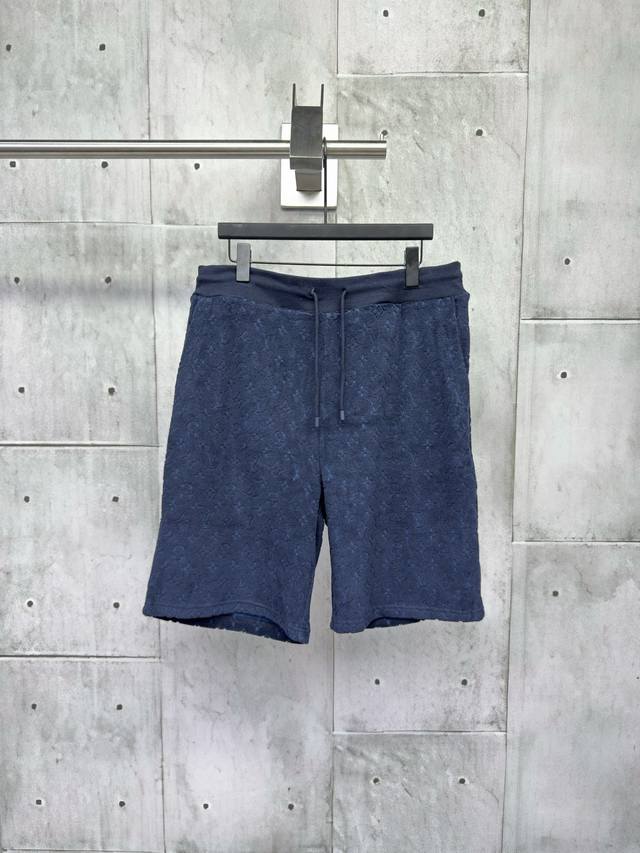 Louis Vuitton 25Ss jacquard shorts are made from soft cotton-blend terry and are