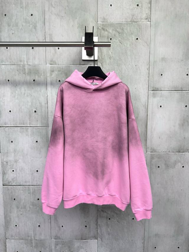 Acne Studios 25Ss 1996 distressed washed baseball jacket with a matte, frosted t