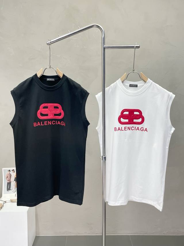 Balenciaga exclusive new original men's casual waistcoat vest, high-end customiz