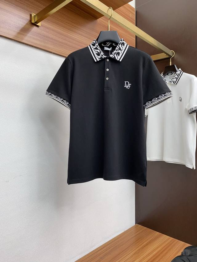 Dior's new Spring/Summer 2025 fine-grained pique business Polo features a minima