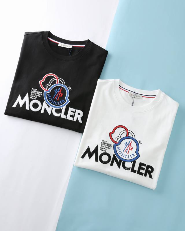 Mon*Button 25Ss New Summer Plain Cotton Crew Neck Short Tee. This stylish, casua