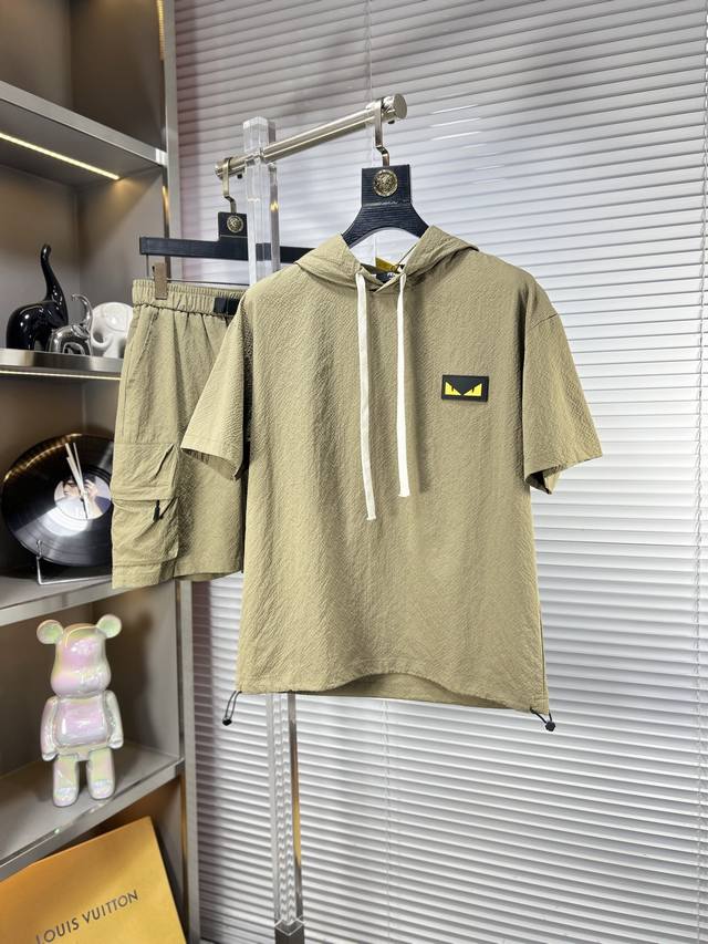 Fend* Fendi SS25 new summer casual suit, sold through trading company channels,