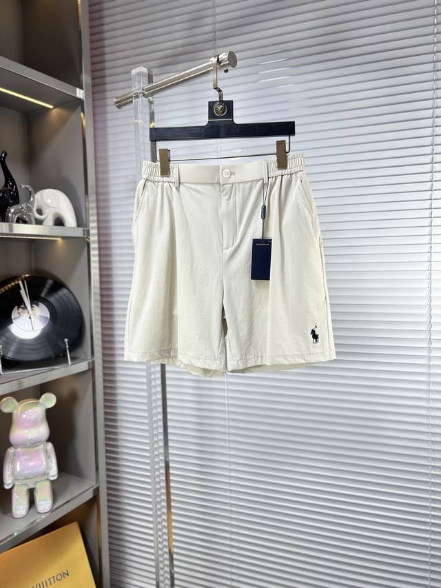 Polo* Ss25 summer men's casual shorts are a versatile piece. They feature an ela