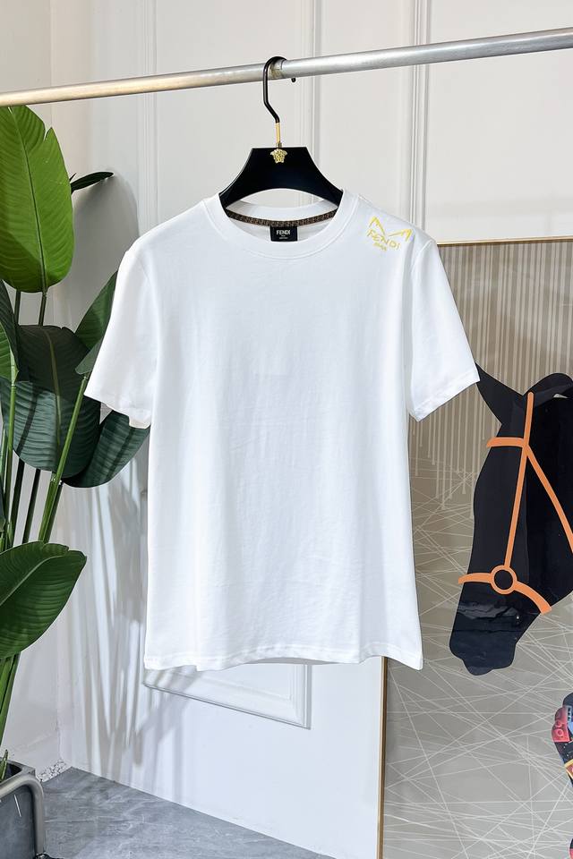 Fendi 2025Ss Year of the Snake Spring and Summer boutique short-sleeved T-shirt
