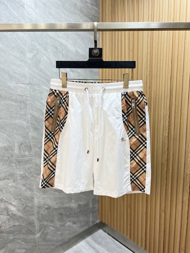 Burberry 2025 Spring/Summer new arrivals, three complete shorts with label detai