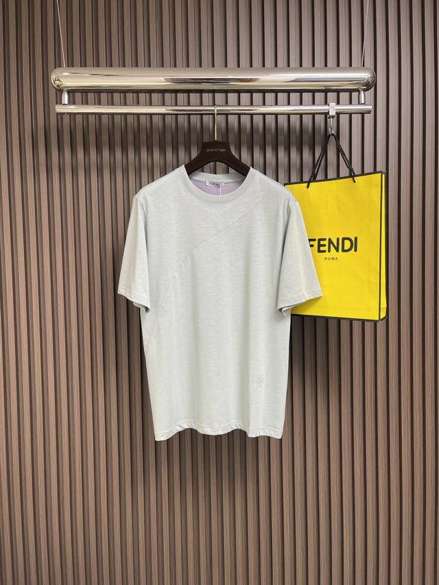 Loewe's Spring/Summer 2025 Spring/Summer cotton jersey basic crew neck T-shirt i