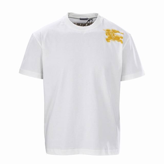 Burberry BBR spray-painted warhorse short-sleeved T-shirt was originally purchas