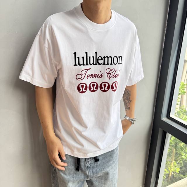 Lulu summer short-sleeve top is made of high-quality cotton fabric, skin-friendl