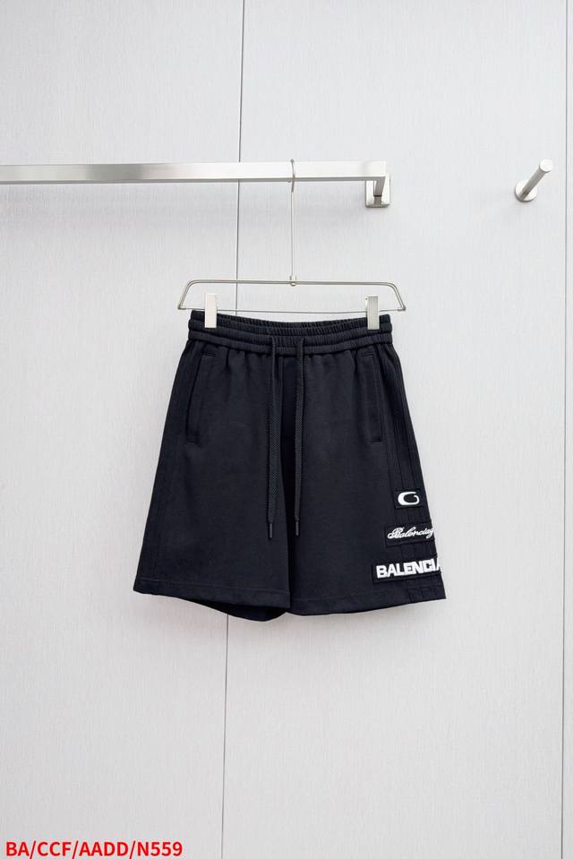 N559 Ba Balenciaga 2025 classic small logo embroidery made of 360G pure cotton f