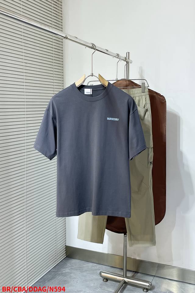 N594 Brbbr 1955 Spring/Summer new round neck T-shirt, the latest short-sleeved r
