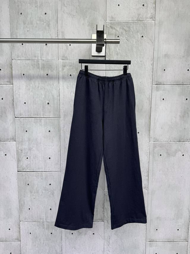 Acne Studios solid color letter embroidered sweatpants Description: Made of heav