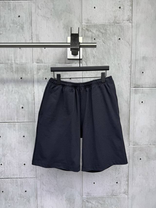 Acne Studios washed and distressed loose-fitting shorts with logo on the back po