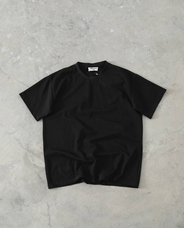 YSL Saint Laurent Gold Label Short-Sleeved T-shirt, custom-made in 26-count, 200