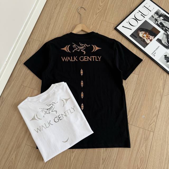 Arcteryx Arc'teryx Walk Gently Series SS25 Cotton Salmon Skin Logo Print Comfort